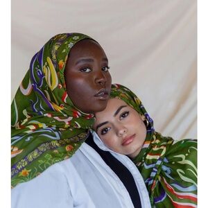 Vela Rememberance Green Mini Hijab